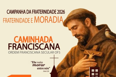 Paço do Lumiar: Paróquia de Guadalupe promove Caminhada Franciscana e destaca tema da Campanha da Fraternidade 2026